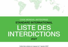 Couverture de la Liste des interdictions 2027 de l’AMA