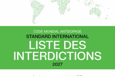 Couverture de la Liste des interdictions 2027 de l’AMA